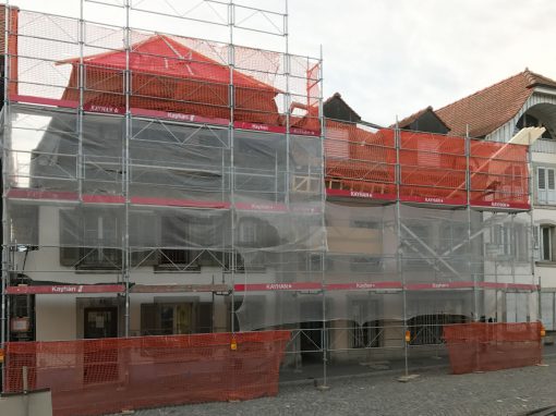 Montage et location d’échafaudages à Estavayer-le-Lac