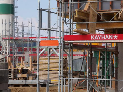 Montage et location d’échafaudages chantier à Romont route de l’Industrie