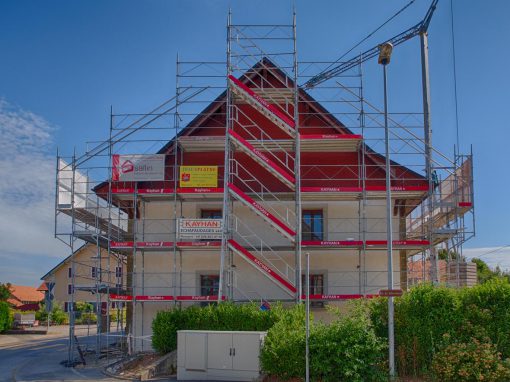 Montage d’échafaudages lourds à Châtonnaye
