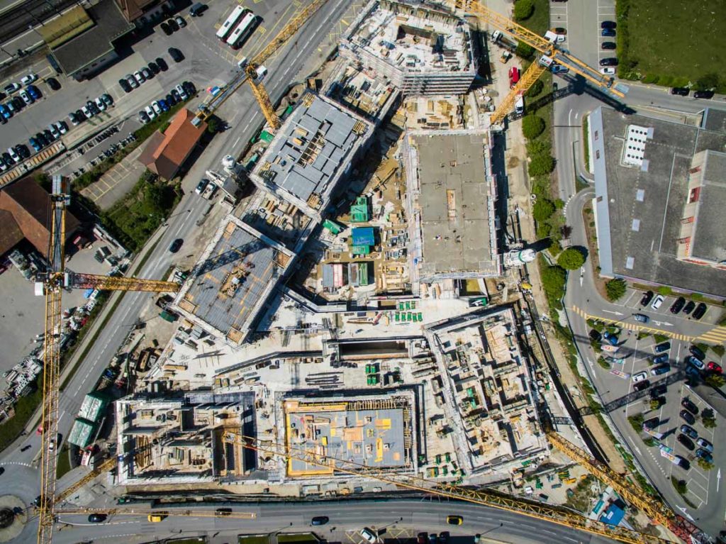 Chantier Pré des Comptes Romont